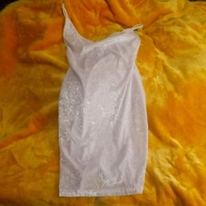 Zaful Brand Crushed Velvet Dress